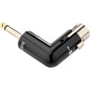 Kopul XLRTWIST-360-FTS Angled XLR Female to 1/4" TS Male Adapter