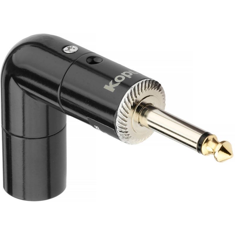 Kopul XLRTWIST-360-MTS Angled 1/4" TS Male to XLR Male Adapter