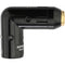 Kopul XLRTWIST-360-MF14 Angled 1/4" TS Female to XLR Male Adapter