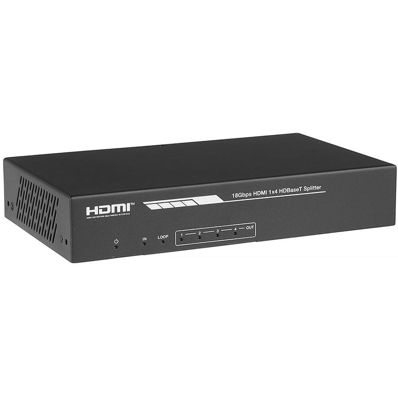KanexPro 18G 1x4 HDMI 2.0 Splitter Extender Kit (492')