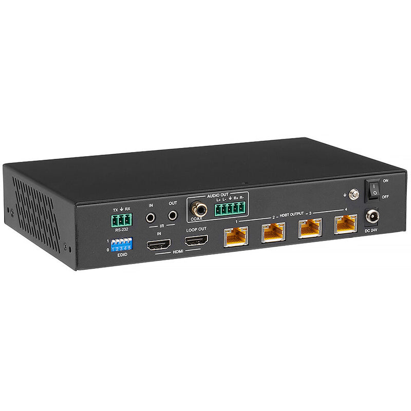 KanexPro 18G 1x4 HDMI 2.0 Splitter Extender Kit (492')