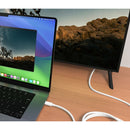 HYPER HyperDrive USB-C to HDMI Adapter Cable (8', White)