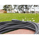 Pig Hog Vintage Series Woven XLR Microphone Cable (Black & White, 10')