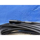 Pig Hog Vintage Series Woven XLR Microphone Cable (Black & White, 10')