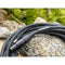 Pig Hog Vintage Series Woven XLR Microphone Cable (Black & White, 10')