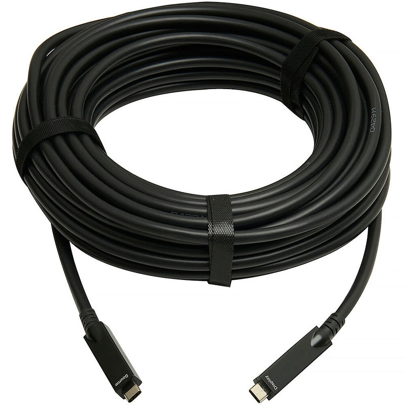 KanexPro Active Fiber USB-C Cable with Power Delivery (16.4')