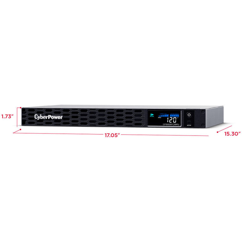 CyberPower CP1000PFCRM1U PFC Sinewave Rackmount UPS