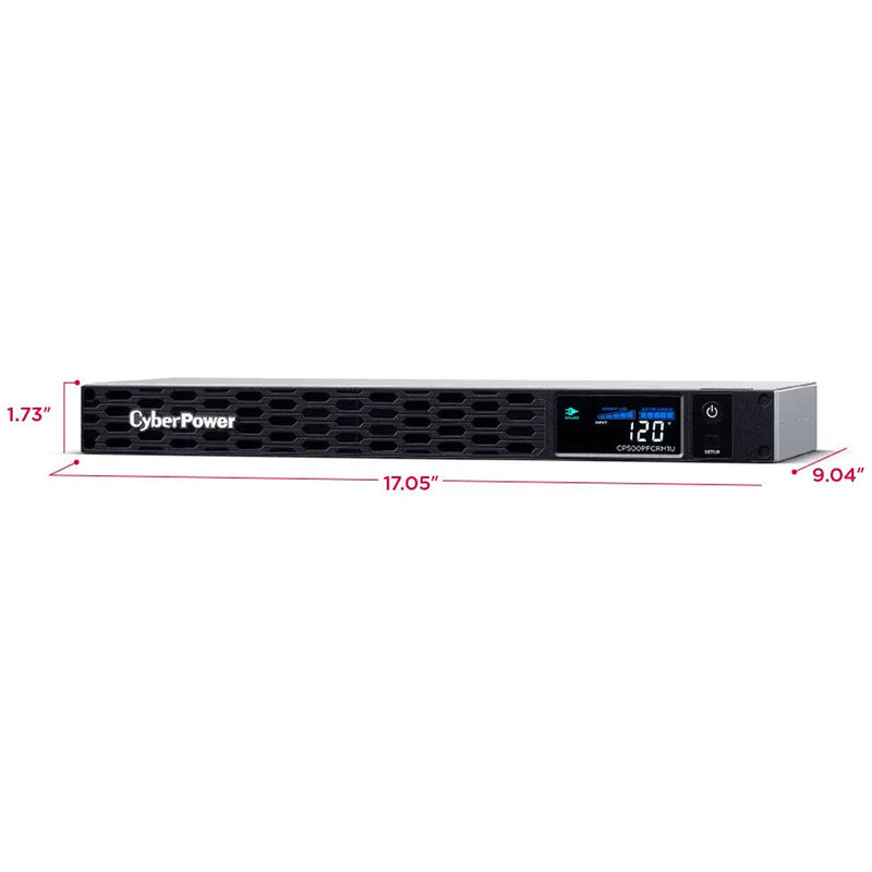 CyberPower CP500PFCRM1U PFC Sinewave Rackmount UPS