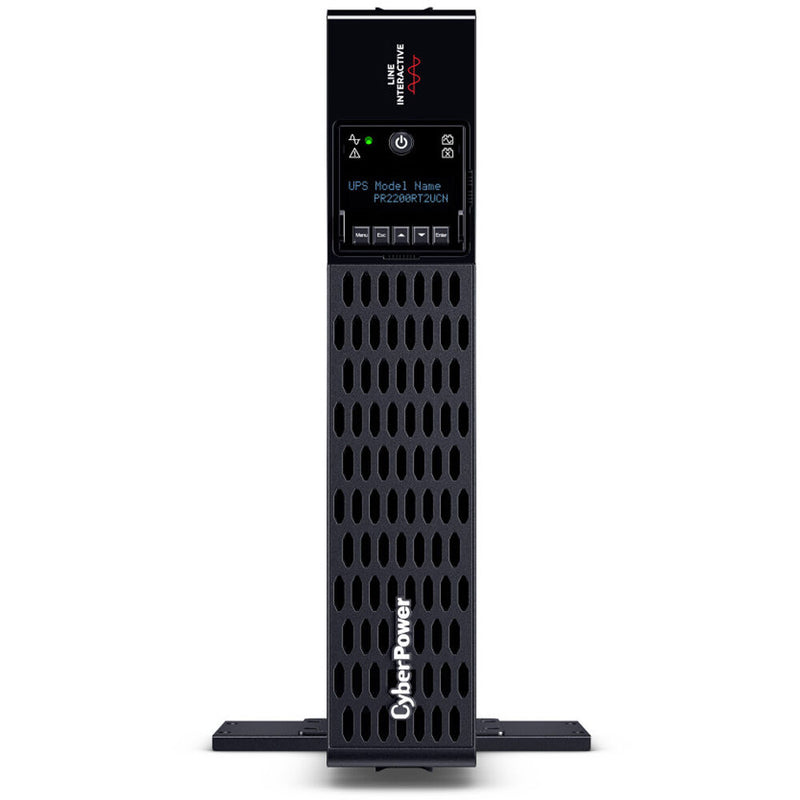 CyberPower PR2200RT2UCN Smart App Sinewave Rack/Tower Convertible UPS (Pre-Installed Card for Remote Management, Standard Battery)