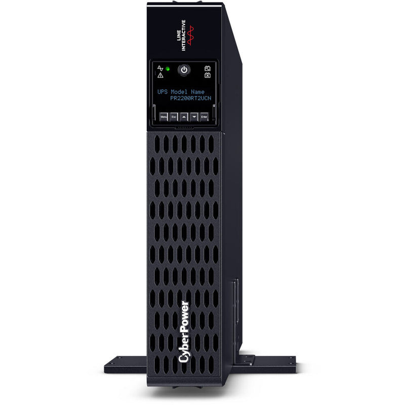 CyberPower PR2200RT2UCN Smart App Sinewave Rack/Tower Convertible UPS (Pre-Installed Card for Remote Management, Standard Battery)