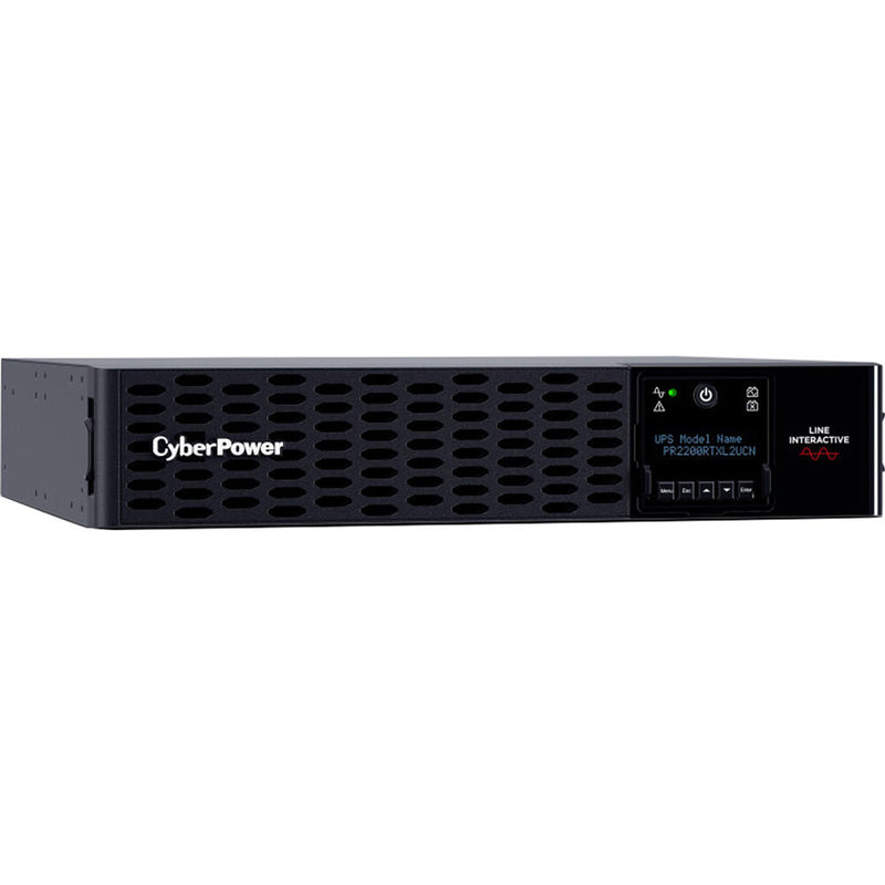 CyberPower PR2200RTXL2UCN Smart App Sinewave Rack/Tower Convertible UPS (Pre-Installed Card for Remote Management, Supports Extended Battery Module)