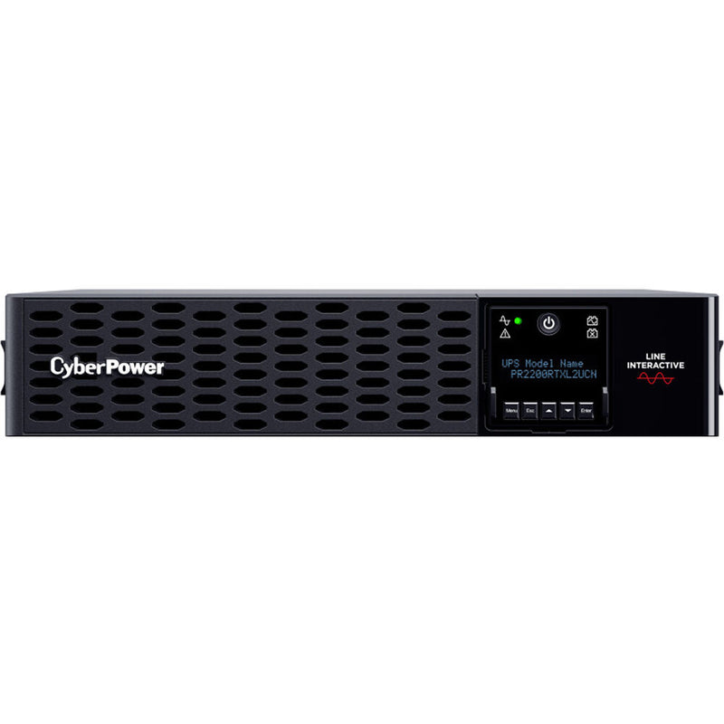 CyberPower PR2200RTXL2UCN Smart App Sinewave Rack/Tower Convertible UPS (Pre-Installed Card for Remote Management, Supports Extended Battery Module)