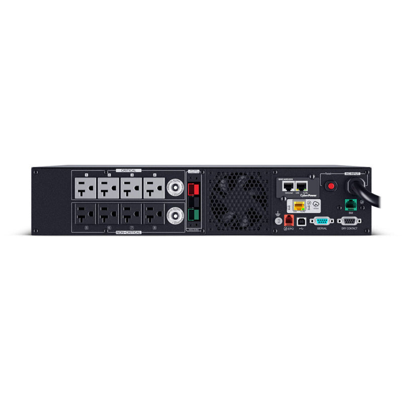 CyberPower PR2200RTXL2UCN Smart App Sinewave Rack/Tower Convertible UPS (Pre-Installed Card for Remote Management, Supports Extended Battery Module)