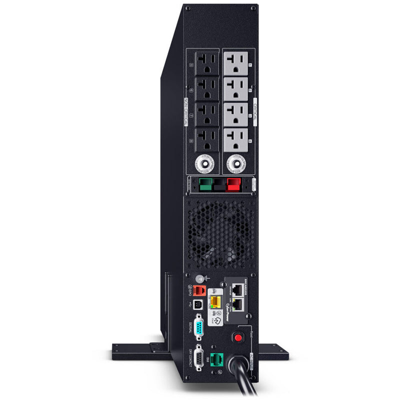 CyberPower PR2200RTXL2UCN Smart App Sinewave Rack/Tower Convertible UPS (Pre-Installed Card for Remote Management, Supports Extended Battery Module)