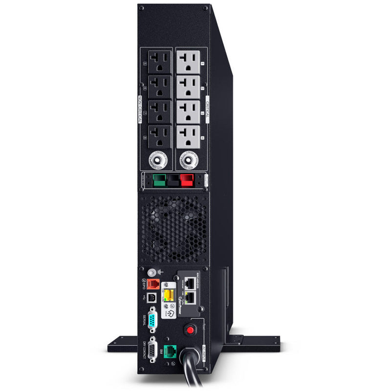 CyberPower PR2200RTXL2UCN Smart App Sinewave Rack/Tower Convertible UPS (Pre-Installed Card for Remote Management, Supports Extended Battery Module)