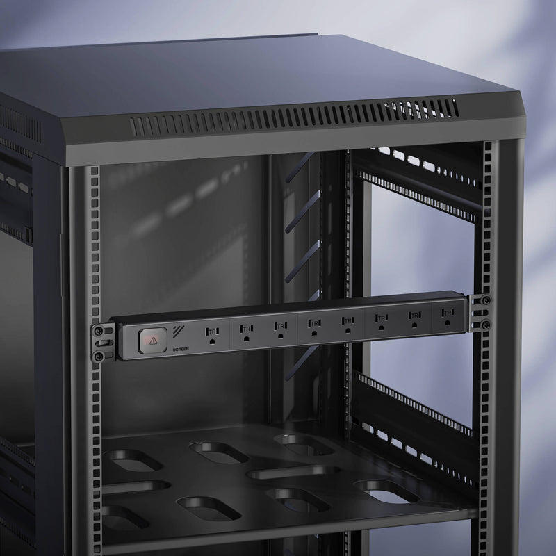 UGREEN 8-Outlet Rackmount PDU Surge Protector