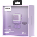 UGREEN Uno 65W 3-Port USB Charger (Purple)