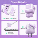 UGREEN Uno 65W 3-Port USB Charger (Purple)