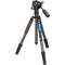 Leofoto LX-224CT Urban Series Travel Tripod with SW-02 Mini Fluid Head
