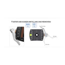 Leofoto LH-36LR Ball Head with LR-50 Lever-Release Clamp