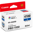 Canon PFI-4100 Blue Pigment Ink Tank (80mL)