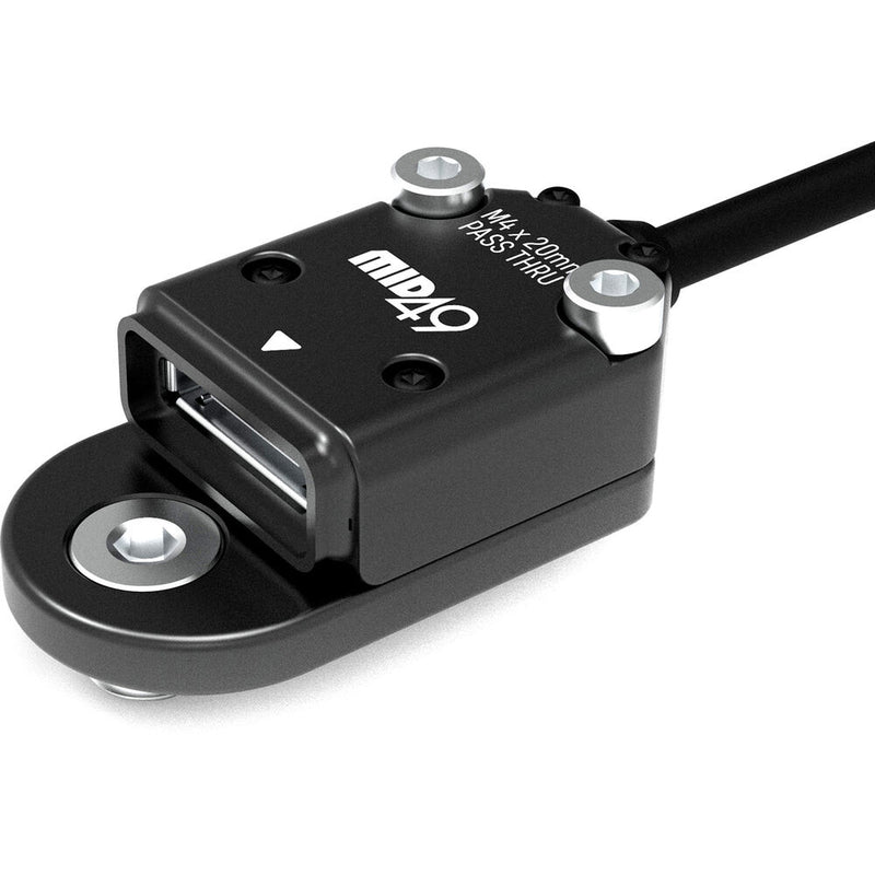 MID49 3/8"-16 ARRI Anti-Twist Screw to M4 Thread Offset Adapter