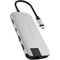 HYPER HyperDrive SLIM 8-in-1 USB-C Hub (Silver)