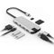 HYPER HyperDrive SLIM 8-in-1 USB-C Hub (Silver)