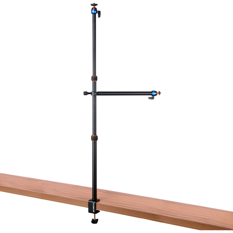 3 Legged Thing Camera Desk Mount/Stand with Horizontal Arm with Rod Clamp Kit