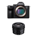 Sony a7 III Mirrorless Camera with 50mm f/2.5 Lens Kit