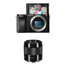 Sony a6100 Mirrorless Camera with 50mm f/1.8 Lens Kit