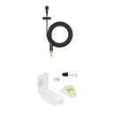 Sennheiser ME 2 Omnidirectional Lavalier Microphone with Mic Hiding Kit (Black/White)