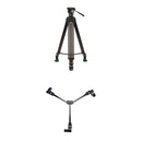 Benro KH26PC Video Head, Tripod & DL-08 Dolly Kit