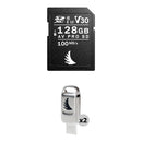 Angelbird 128GB AV Pro UHS-I SDXC Memory Card with Dual 128GB Flash Drives