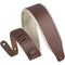 Levy's Amped Leather Series Guitar Strap (Brown)