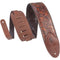 Levy's Sundance Series Leather Guitar Strap (Geranium Whiskey)