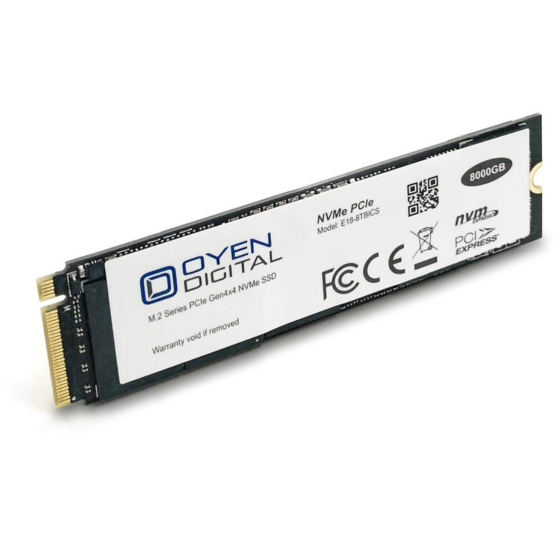 Oyen Digital 8TB NVMe PCIe 4.0 M.2 Internal SSD
