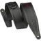 Levy's 2.5" Black Garment Leather Guitar Strap (Moon Phases/Burgandy)