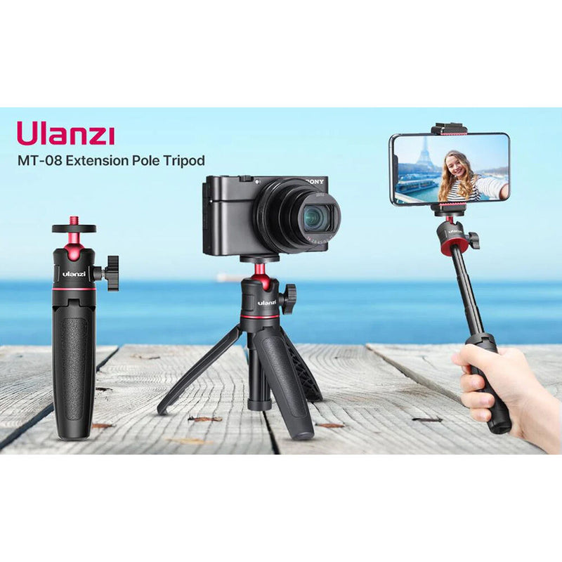 Ulanzi MT-08 Extendable Mini Tripod & Handle (White)