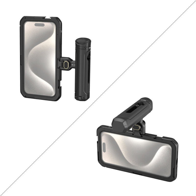 SmallRig Mobile Video Kit with Single Handle for iPhone 15 Pro Max