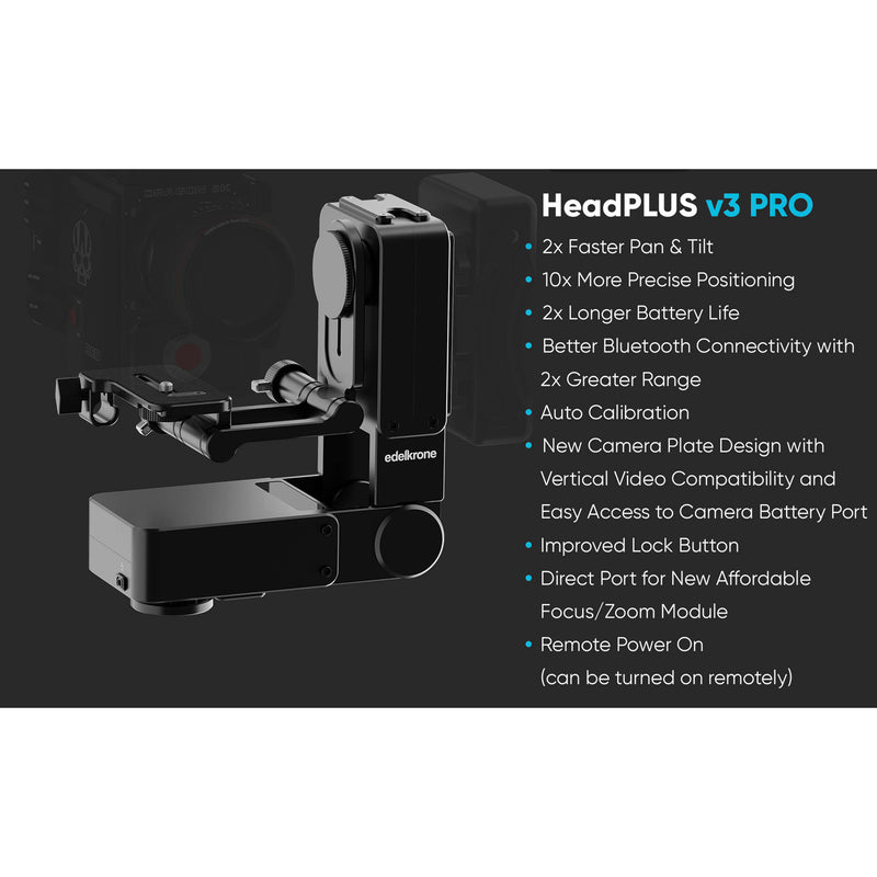 edelkrone HeadPLUS&nbsp;PRO v3 Pan and Tilt Head
