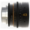 Dulens APO Mini Prime 43mm T2.4 Lens (Canon EF, Black)