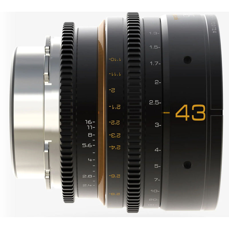 Dulens APO Mini Prime 43mm T2.4 Lens (Canon EF, Black)