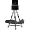 ikan 19" High-Bright SDI Teleprompter with Talent Monitor, Tripod & Dolly Turnkey