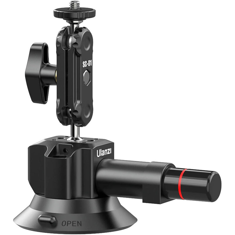 Ulanzi SC-01 Heavy-Duty Suction Cup Mount for Camera/Phone/Accessory (3")