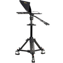 ikan 19" High-Bright SDI Teleprompter with Pedestal & Dolly Turnkey