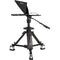 ikan 19" High-Bright HDMI Teleprompter with Talent Monitor, Pedestal & Dolly Turnkey