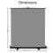 KHOMO GEAR Collapsible Chroma-Key Backdrop Screen (Gray, 62 x 77")