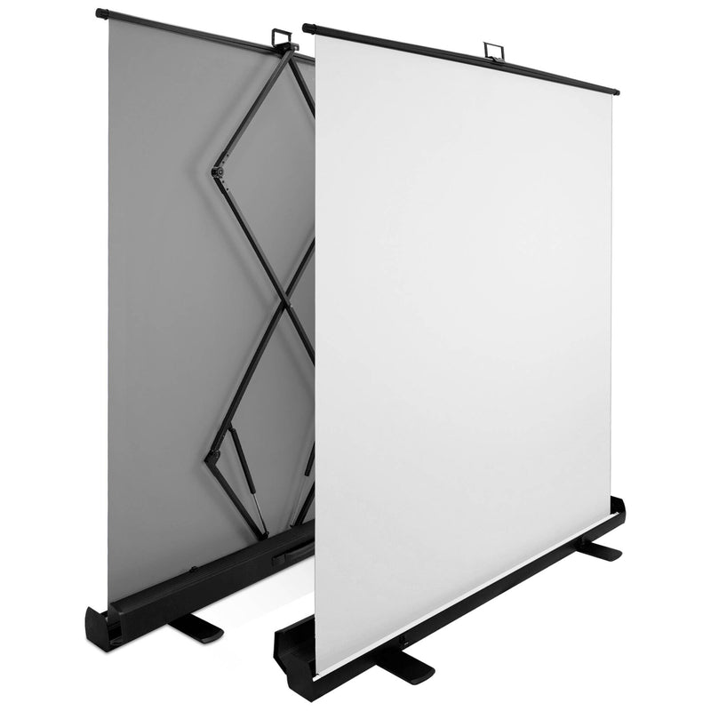 KHOMO GEAR Collapsible Chroma-Key Backdrop Screen (White, 62 x 77")