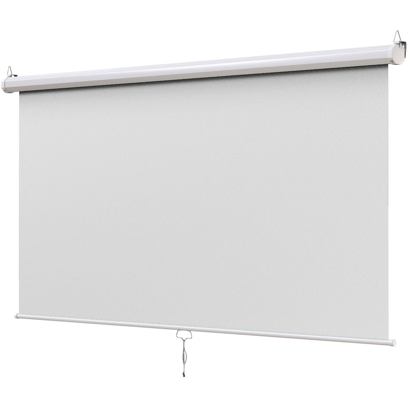 KHOMO GEAR Pull-Down Backdrop (White, 84 x 84")